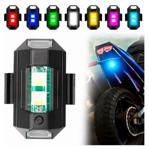 STROBO LUZ LED RECARGABLE