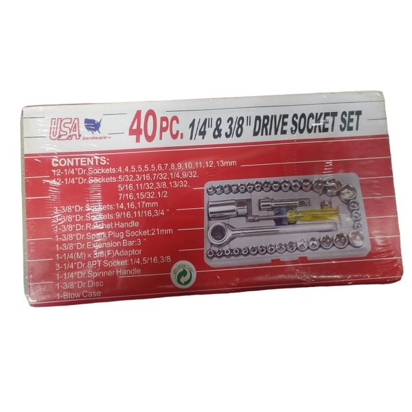JUEGO DE RATCHET 40PC