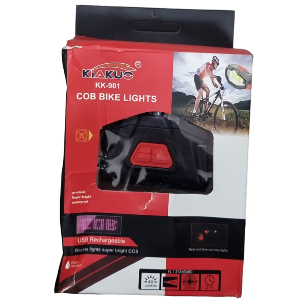 LUZ BICICLETA CAJA ROJA