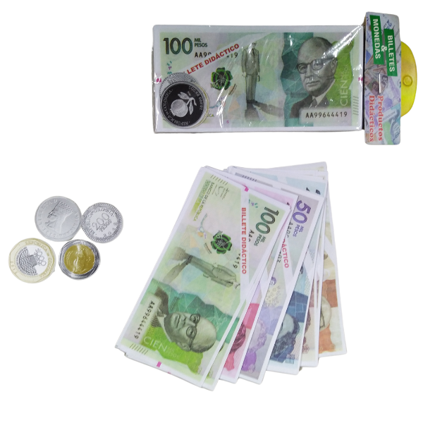 BILLETE DIDÁCTICO X100