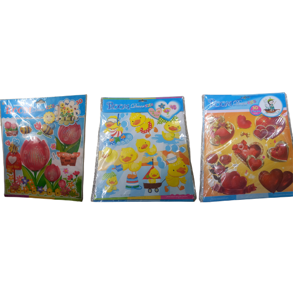STICKER PARED 3D PQ