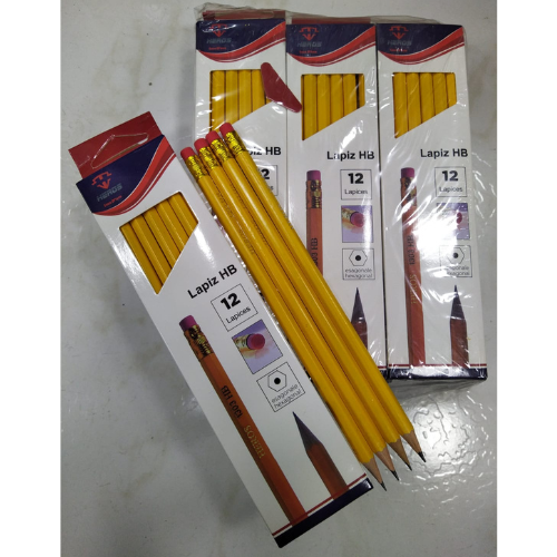 LAPIZ NEGRO HEROS X12