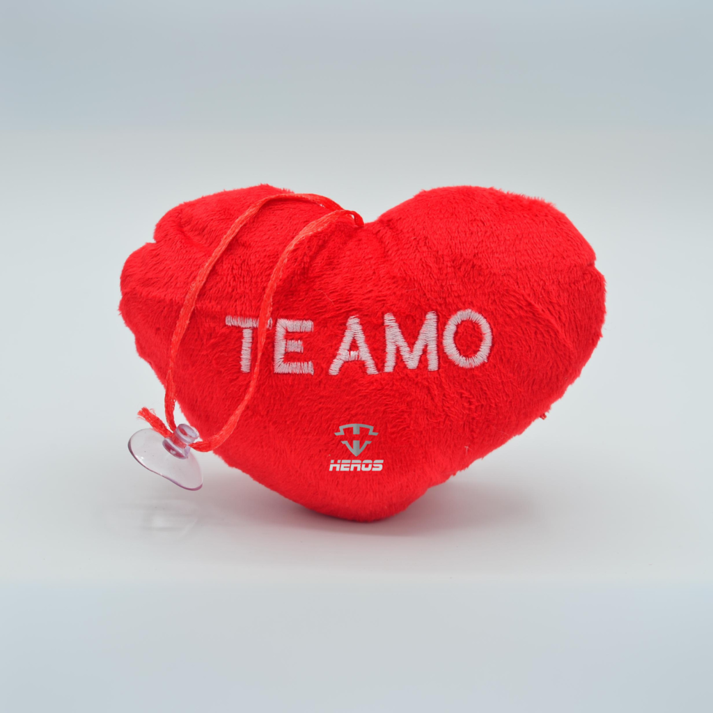 PELUCHE CORAZON 15x10cm