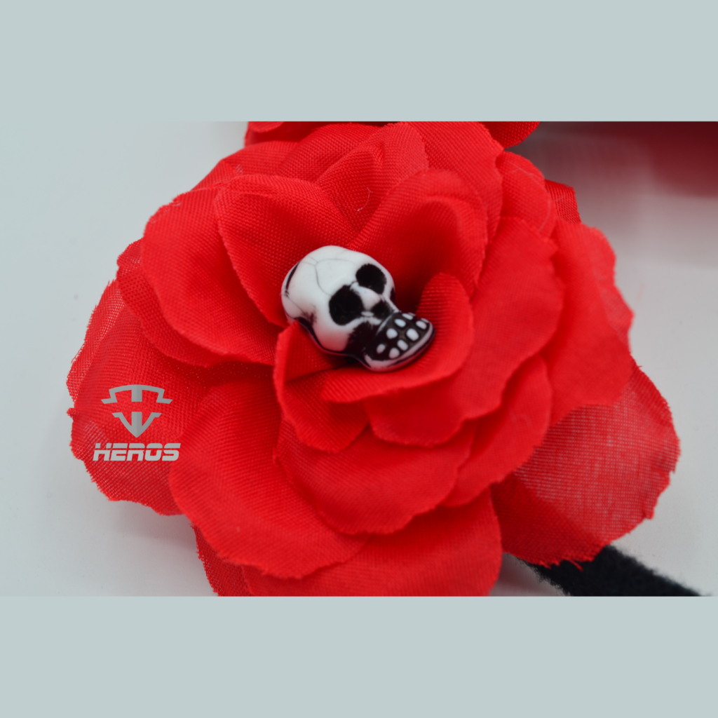 DIADEMA FLORES CALAVERA