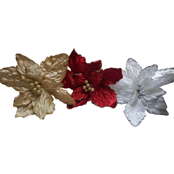 FLOR NAVIDAD 32CM