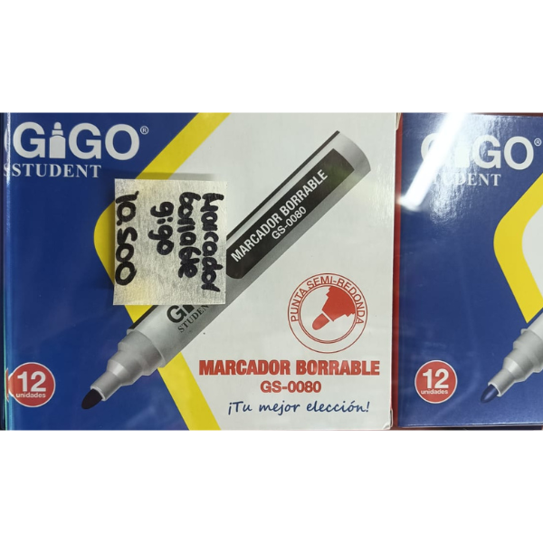 MARCADOR BORRABLE GiGO