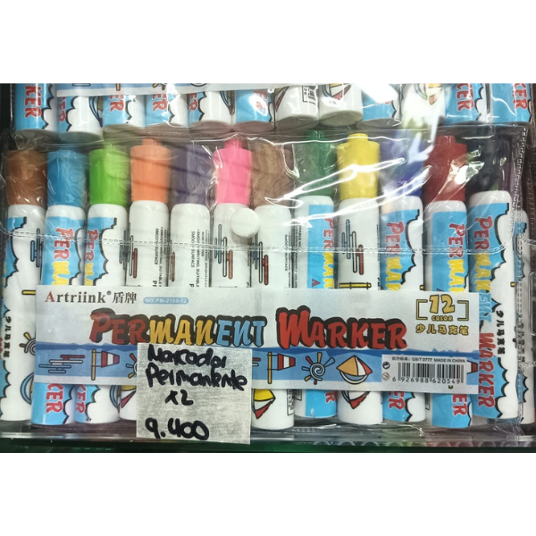 MARCADOR PERMANTENTE X2