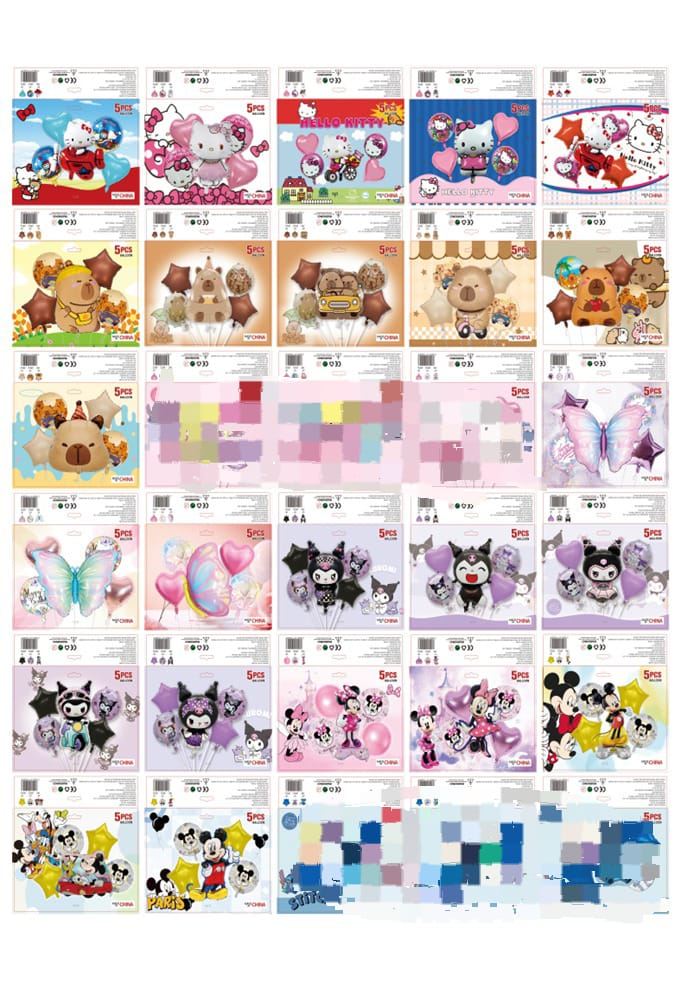 BUQUET INFANTIL 5 PIEZAS