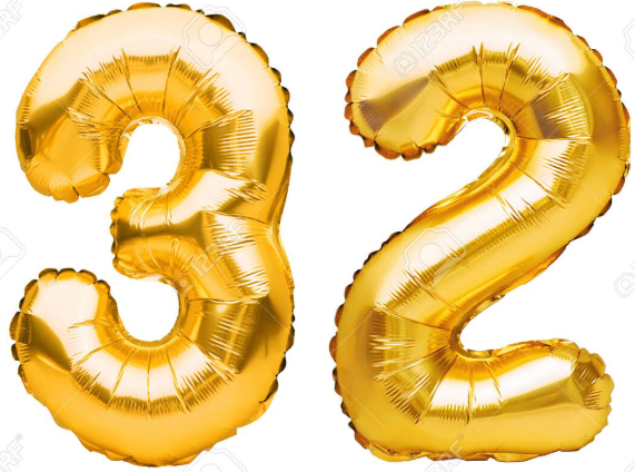 NUMERO GLOBO #32