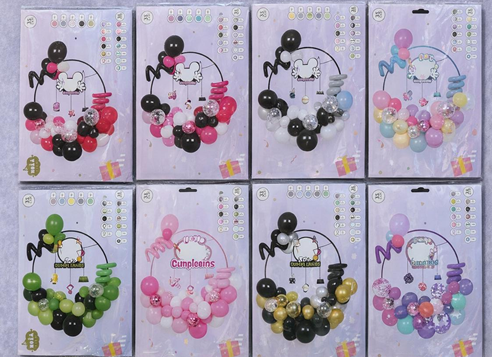 ARCO FELIZ CUMPLEAÑOS 49PCS