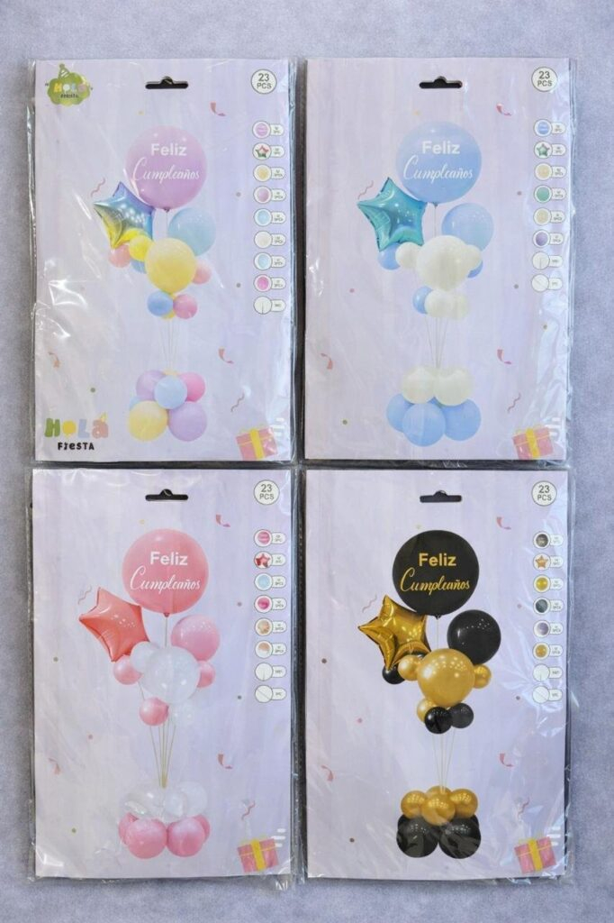 BASE FELIZ CUMPLEAÑOS 23PCS