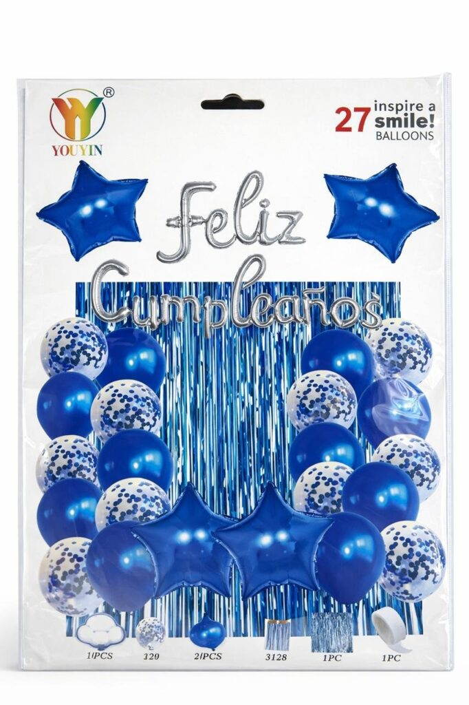 FELIZ CUMPLEAÑOS 27PCS